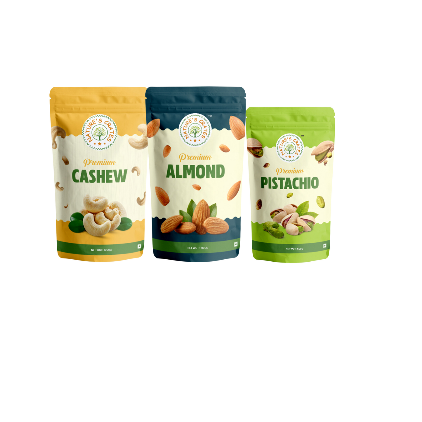 Premium Cashew, Almond & Pistachio Collection – Gourmet Nut Delights!
